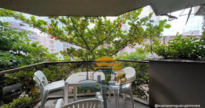 Apartamento com 3 dormitórios, 125 m² - venda por R$ 640.000 ou aluguel por R$ 5.000/mês - Enseada –  Aquário - Guarujá/SP COD. AP3021