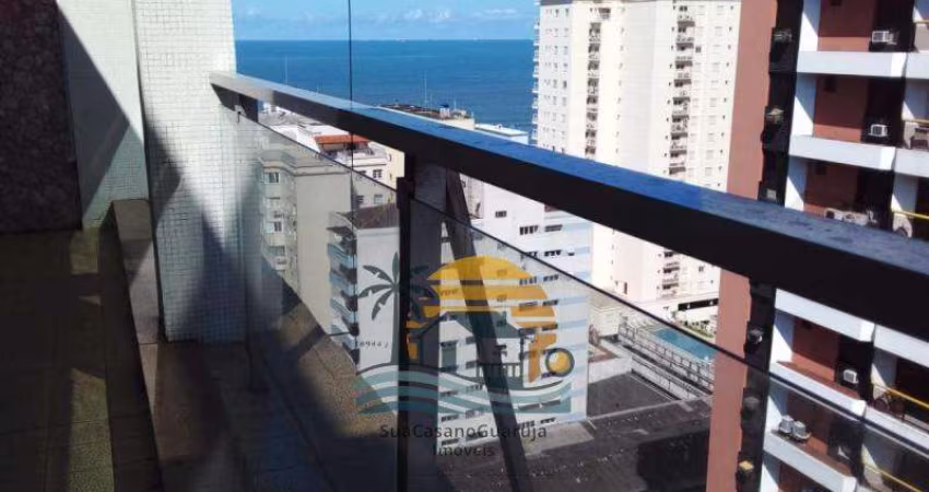 apartamento cobertura 3 dormitórios 1 vaga 3 banheiros 160 M2 pitangueiras guaruja sp