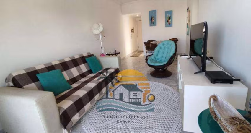 Apartamento com 2 dormitórios à venda com lazer, 80 m² por R$ 480.000 - Jardim Três Marias - Guarujá/SP COD. AP38717V