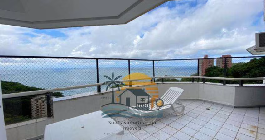 Apartamento com 3 dormitórios à venda, 175 m² por R$ 1.100.000 - Morro Sorocotuba - Guarujá/SP COD. AP49725V