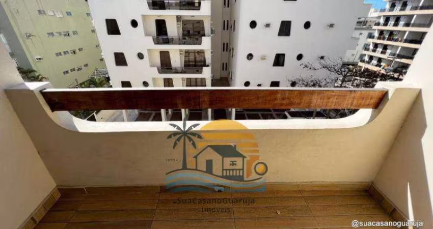 Apartamento com 3 dormitórios à venda, 80 m² por R$ 380.000 - Jardim Três Marias - Guarujá/SP COD. 17745V