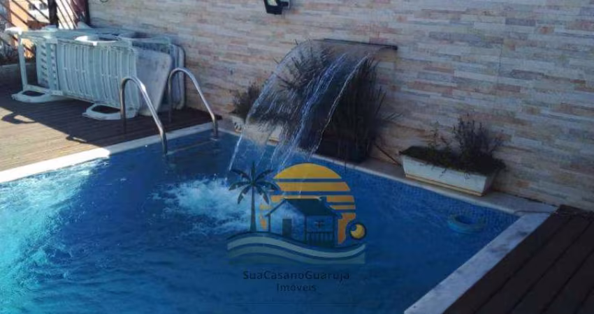 Cobertura duplex com piscina 4 dormitórios 1 suíte 3 vagas 230 m² na enseada guaruja sp COD5475151V