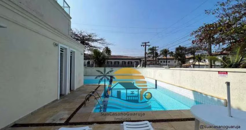 Casa com 4 dormitórios 50 metros do mar à venda por r$ 1.080.000 - vila júlia - guarujá/sp cod.  cac0770v