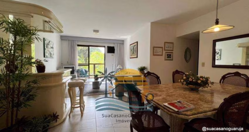 Apartamento com 3 dormitórios à venda, 125 m² por R$ 550.000 - Jardim Três Marias - Guarujá/SP COD. AP41777V