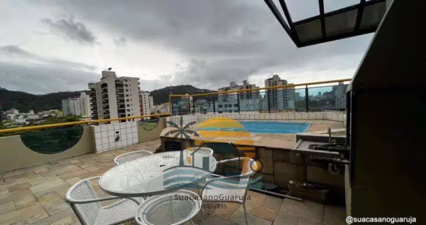 Cobertura com 2 dormitórios à venda, 226 m² por r$ 530.000 - jardim tejereba - guarujá/sp cod. cb7823v