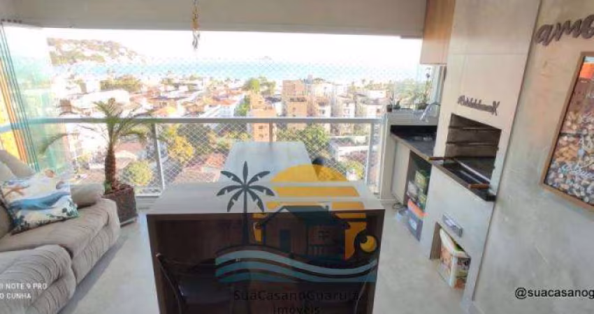 Apartamento com Vista e Lazer 2 dormitórios à venda, 66 m² por R$ 755.000 - Loteamento João Batista Julião - Guarujá/SP COD. 36832V