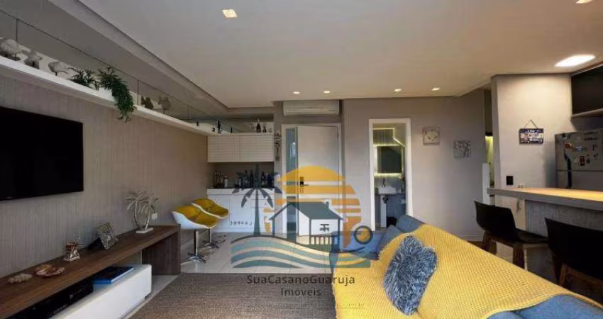 apartamento 2 dormitorios 2 suites 80 m2 2 vagas 950000 penhasco das tartarugas guaruja sp cod AP508101V