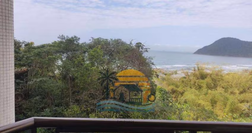 Apartamento com 3 dormitórios 2 suítes 2 vagas vista para o mar 214 m² na Praia do Tombo 81185V