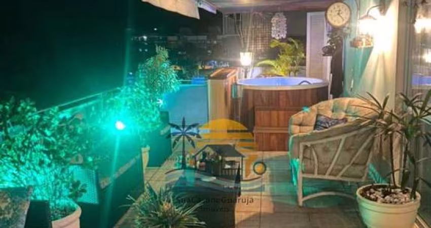 Cobertura 3 dormitórios 1 suíte 175 m² churrasqueira jacuzzi na Enseada