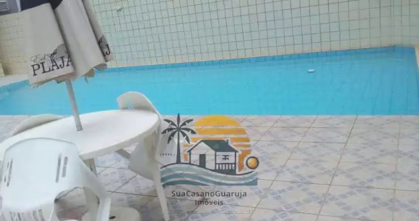 Apartamento com 2 dormitórios à venda com lazer, 80 m² na Enseada