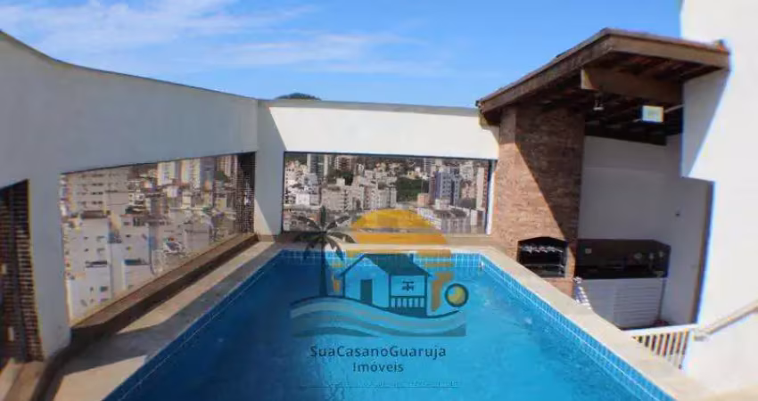 Cobertura penthouse com 3 dormitórios churrasqueira piscina nas astúrias