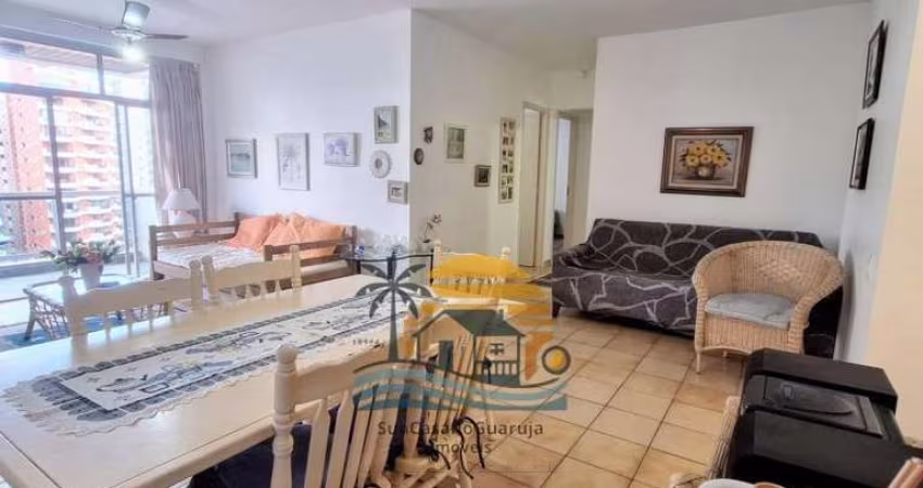 Apartamento com 3 dormitórios à venda, 120 m² por R$ 620.000,00 - Barra Funda - Guarujá/SP AP0351