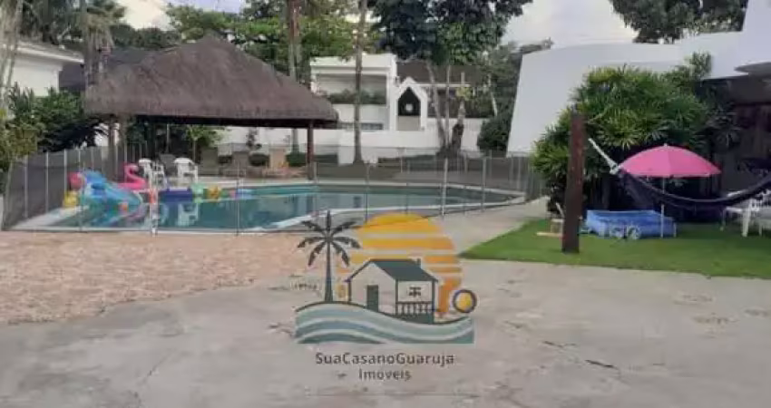 Casa com 7 dormitórios à venda, 502 m² por r$ 2.100.000,00 - acapulco - guarujá/sp