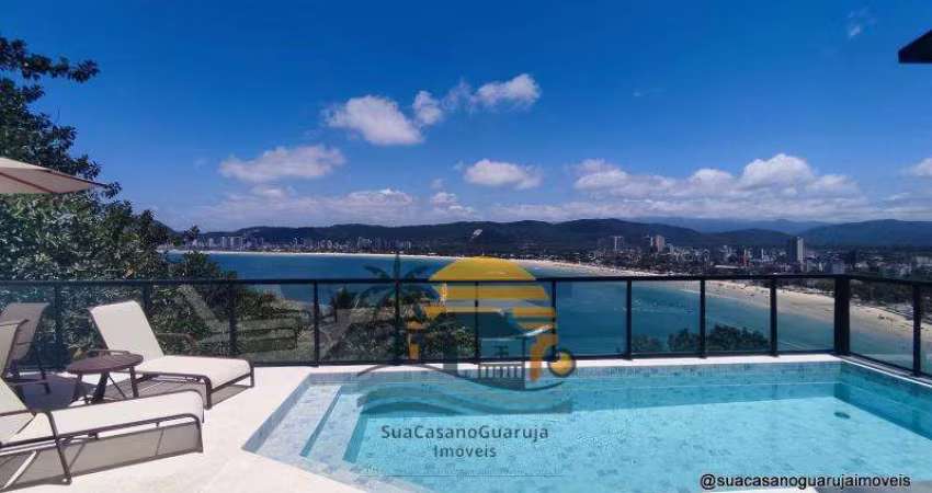 Casa Peninsula com 3 dormitórios à venda, 496 m² por R$ 5.800.000 - Guarujá/SP