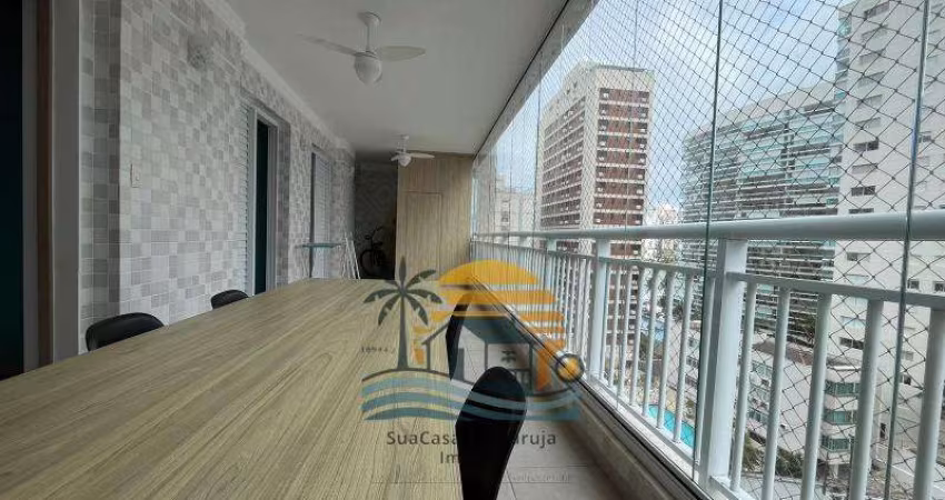 Apartamento 3 dormitórios 1 suíte varanda gourmet 2 vagas guaruja