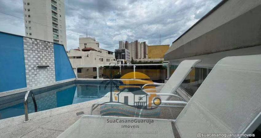Cobertura locação com 4 dormitórios 315 m² por R$ 9.100,00  - Praia da Enseada – Aquário - Guarujá/SP