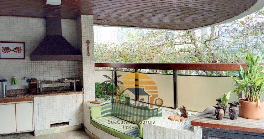 apartamento 3 dormitorios 1 suite 2 vagas por R$ 880.000.00 praia das pitangueiras guaruja cod R2140844