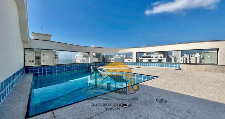 Cobertura à Venda na Praia das Pitangueiras Guarujá - 186m², Piscina Privativa, 100m do Mar cod R3505590