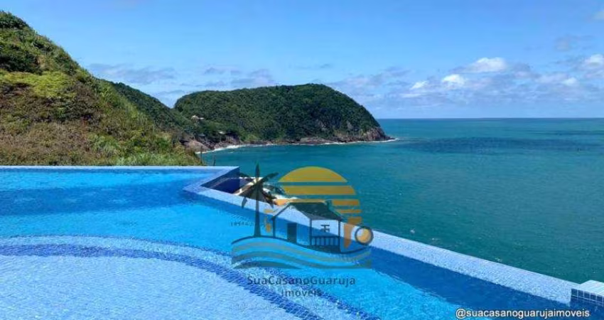 Apartamento com Vista Mar à Venda – 2 Suítes e Lazer Completo no Penhasco das Tartarugas Guarujá – 80m² e 2 Vagas – AP5081012V