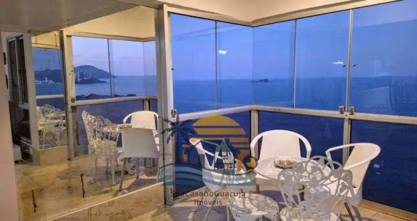 Apartamento reformado com vista total mar 3 dormitórios - pitangueiras