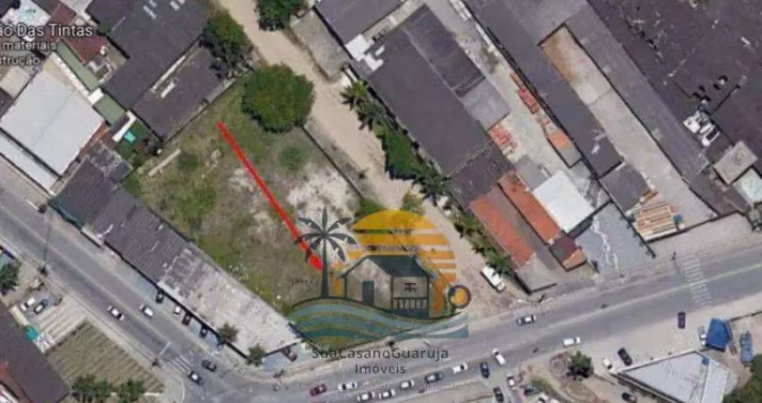 Terreno para alugar, 2243 m² por r$ 8.900,00/mes - balneario praia do pernambuco - guaruja - sp tec35633l