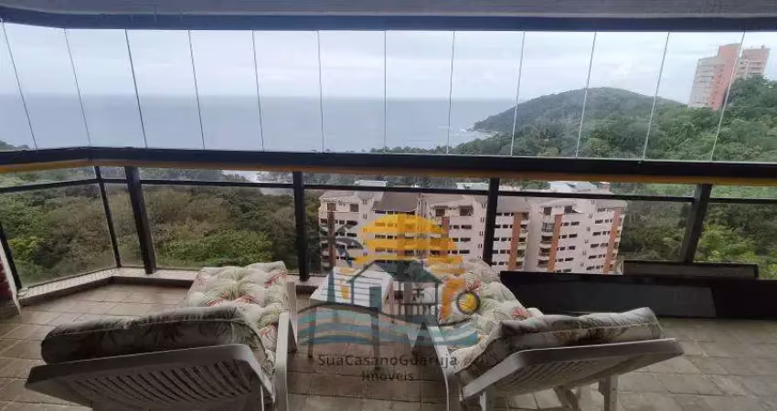 Apartamento Sorocotuba com 3 dormitórios à venda, 168 m² por R$ 1.200.000 - Guarujá/SP