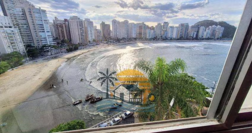 Apartamento Vista Mar 3 dormitórios sendo 1 suíte Astúrias - Guarujá SP