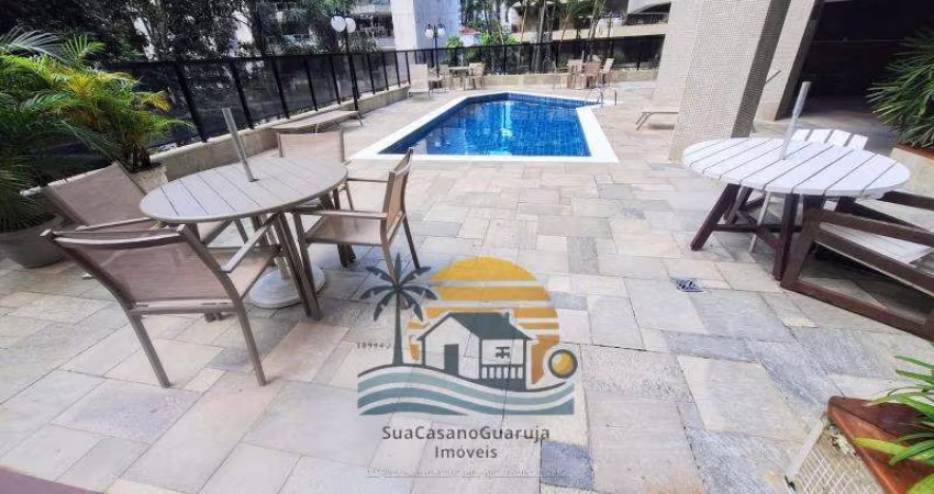 Apartamento 3 dormitorios 1 suite 2 vagas 112 m²  na Barra Funda – Pitangueiras, Guarujá R141572
