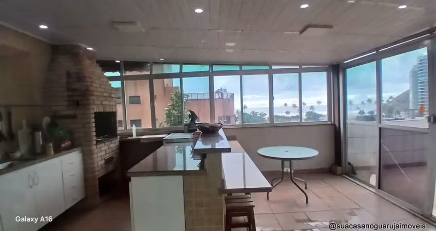Cobertura com Vista Mar à Venda na Enseada Guarujá – 4 Dormitorios Terraço Gourmet e Lazer