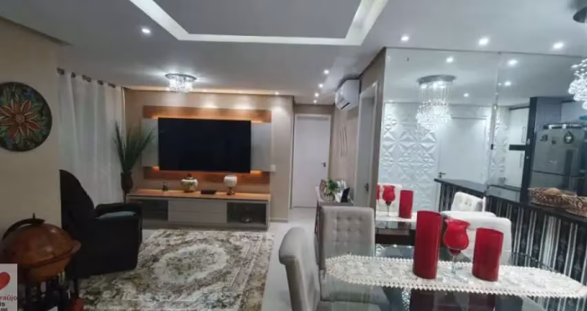 Apartamento com varanda no condomínio inter clube interlagos.