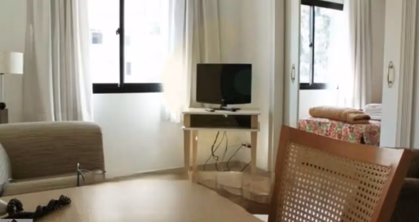 Flat mobiliado prox. Hospital 9 de Julho com 32 m2 1 dormitório 1 vaga