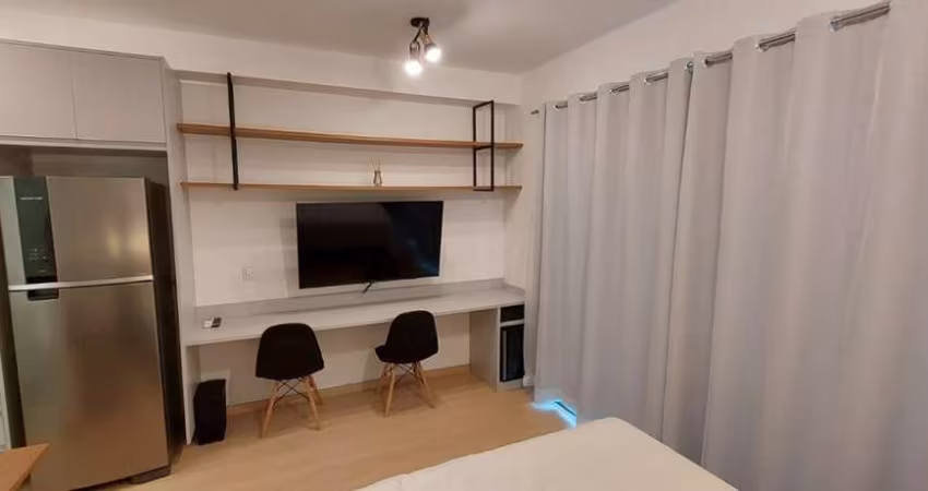 Alto da Boa Vista, Studio mobiliado, 27m² para locação R$ 3.000,00 + taxas.