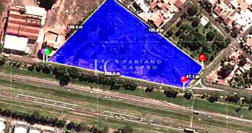 Área comercial às margens da rodovia washington luís
