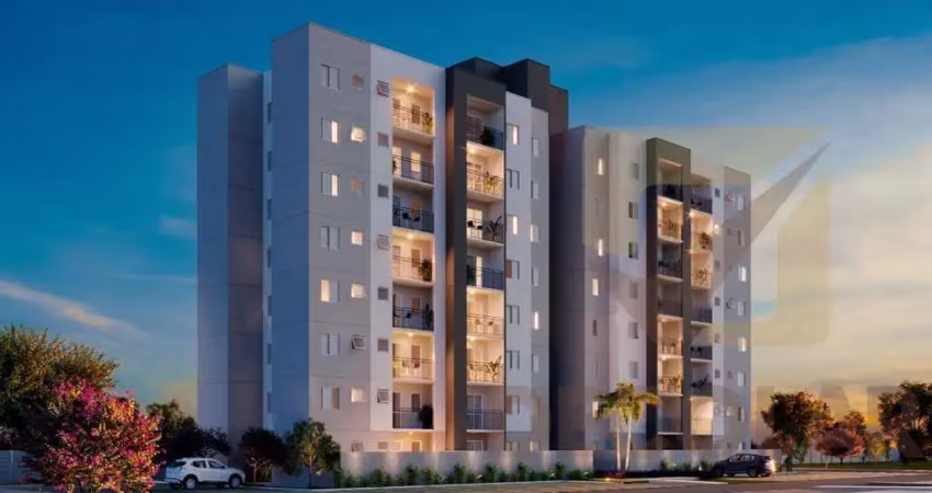 Apartamento 2 quartos para venda em hortolândia, parque olívio franceschini, 2 dormitórios, 1 suíte, 2 banheiros, 2 vagas