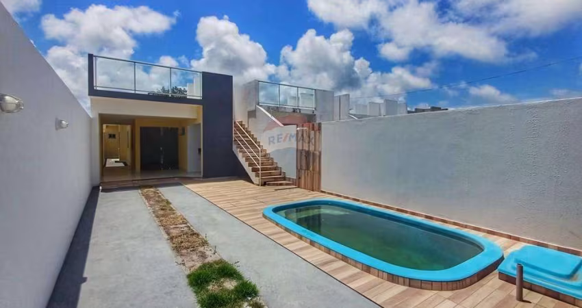 Casa com Piscina a 800m do Mar na Praia do Amor – 3 Quartos, Suíte, Solarium e Área Gourmet!