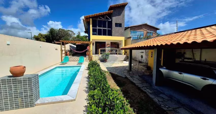 Casa com vista para o mar à venda em carapibus – 2 quartos e piscina