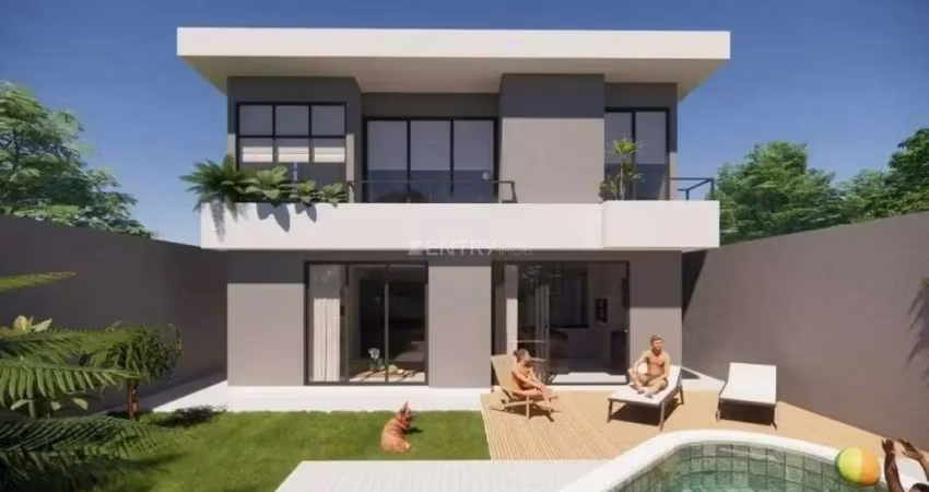 Casa a Venda com 4 Dormitórios sendo 4 suítes e piscina privativa em condomínio de alto padrão - Jundiai - SP