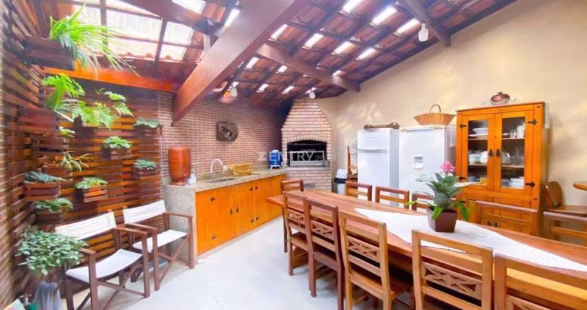 Casa próximo ao Vila Arens à venda com 4 dormitórios e área gourmet, Santa Gertrudes, Jundiaí, SP