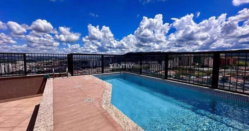 COBERTURA À VENDA COM PISCINA PRIVATIVA, GOURMET SEM ESCADA NA MELHOR LOCALIZAÇÃO DE JUNDIAÍ-SP