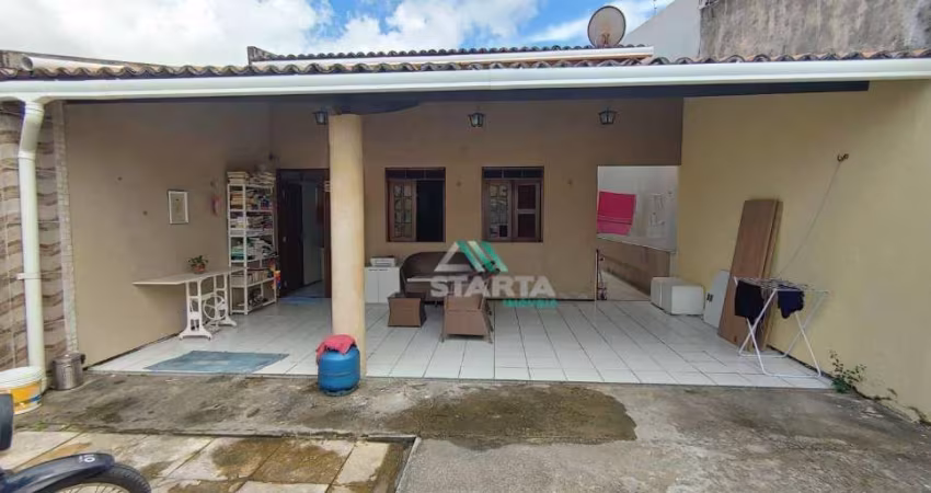 casa plana com 130m², com 3suies