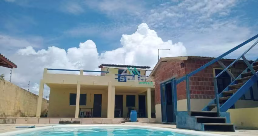 Pousada com 4 dormitórios à venda, 640 m² por r$ 450.000 - águas belas - /ce