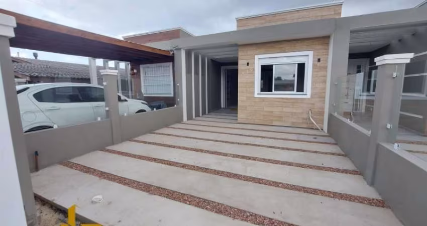 Casa 2 Dormitórios à venda no Bairro Zona Nova com 80 m² de área privativa - 2 vagas de garagem