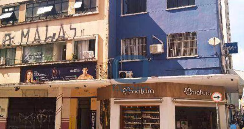 Sala Comercial na Av. Benjamin Constant, 80 m² por R$ 3.067/mês - Centro - Campinas/SP