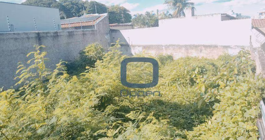 Terreno à venda, 261 m² por R$ 510.000 - Jardim Guanabara - Campinas/SP