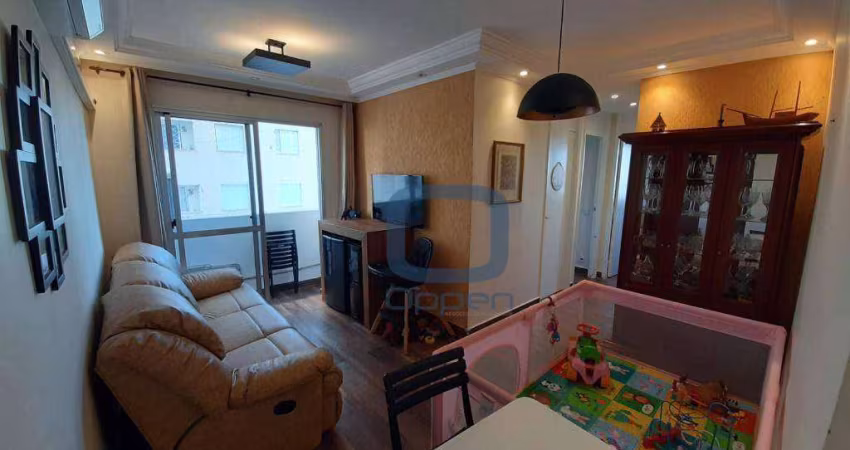 Apartamento com 3 dormitórios à venda, 58 m² por R$ 330.000,00 - Parque Itália - Campinas/SP