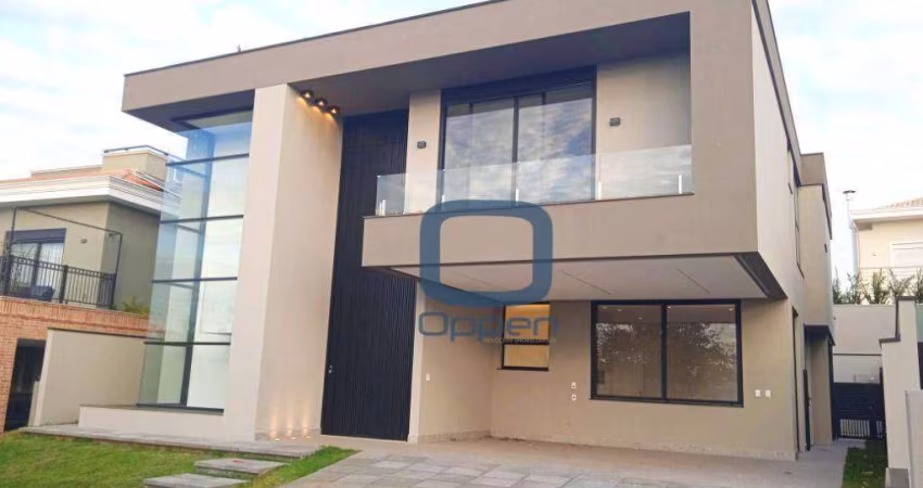 Casa de alto padrão em condomínio fechado à venda, 433 m² por R$ 4.400.000 - Alphaville Dom Pedro 2 - Campinas/SP