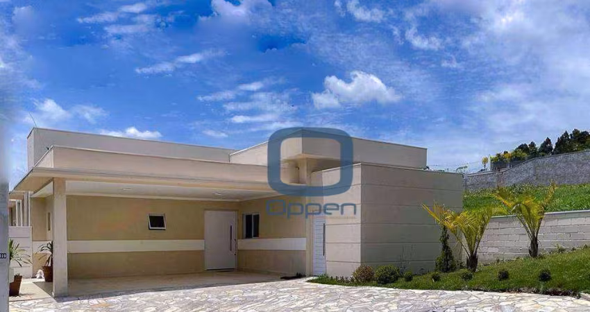 Belíssima casa térrea com 4 suítes sendo 1 suíte master, à venda, 340 m² por R$ 2.000.000 - Centro - Vinhedo/SP