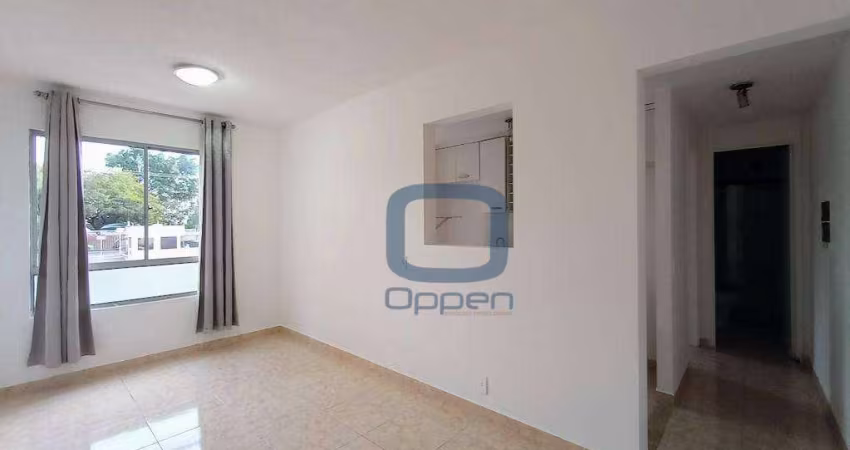 Apartamento com 2 dormitórios, 64 m² - venda por R$ 290.000,00 ou aluguel por R$ 1.756,00/mês - Jardim São Vicente - Campinas/SP