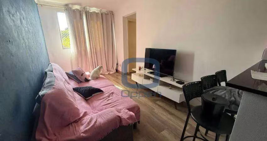 Apartamento com 2 dormitórios à venda, 48 m² por r$ 225.000 - parque prado - campinas/sp