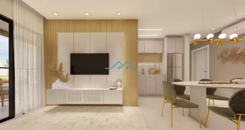 Apartamento à venda em são josé, barreiros, com 2 quartos, com 72.98 m²